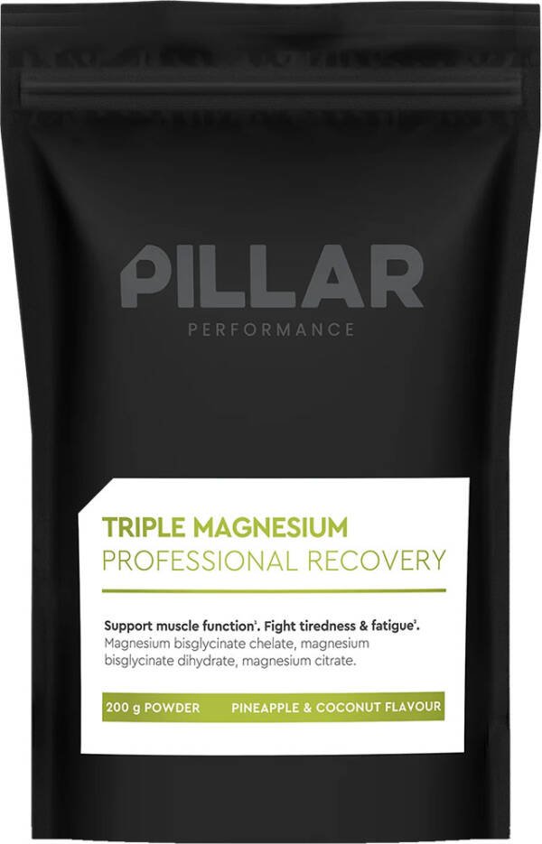 PILLAR Triple Magnesium Powder NATURAL BERRY 200 g