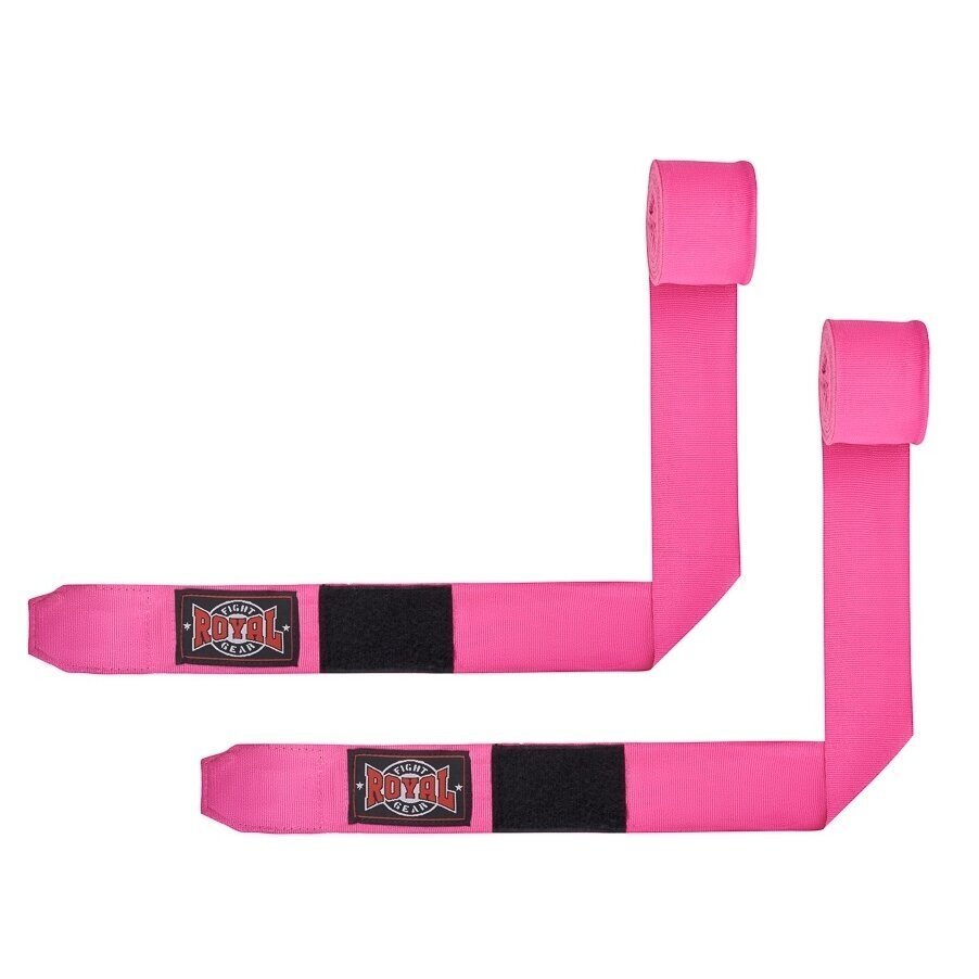 "Royal" tamprūs bokso bintai 4.6m - Pink